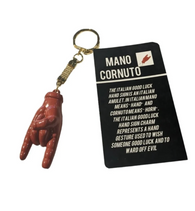 Malocchio Key Chain Italian hand 