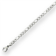Stainless Steel Figaro Anklet
9.5"+2" Extension