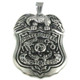  Stainless Steel Police Officer Pendant
Includes Steel Ball Chain 

