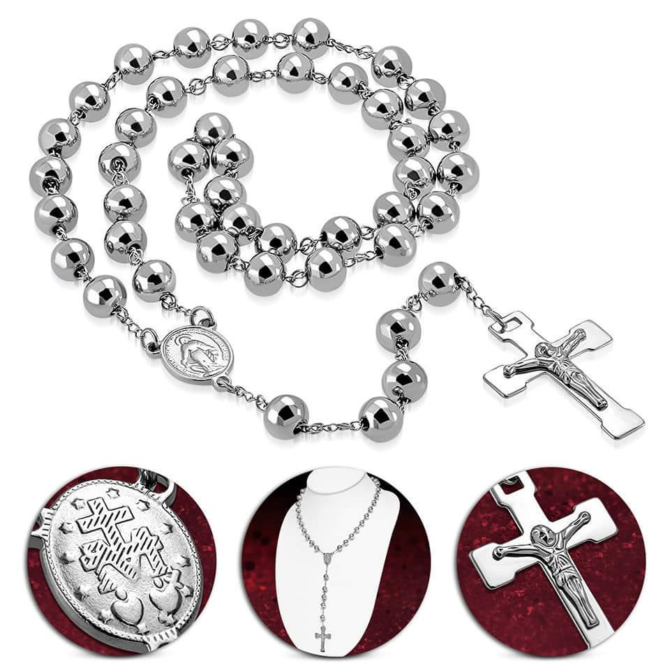 heavy duty stainless steel rosary