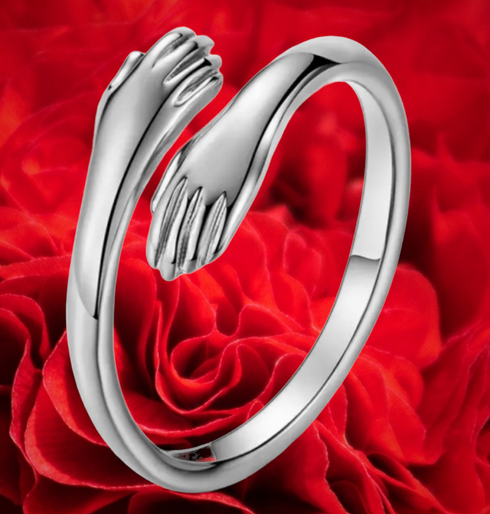 Stainless steel Hug Ring
Available  6-11