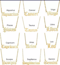 Gold Plated Stainless Steel Horoscope Necklace
316L Stainless Steel
Choose your sign