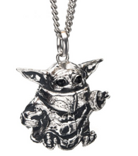 THE CHILD GROGU (BABY YODA) STERLING SILVER NECKLACE BY ROCKLOVE