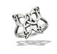 Stainless Steel Celtic Butterfly Triquetras
Ring
Sizes 6-11