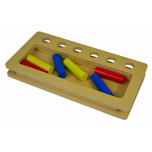 Peg Box Montessori toys Thinkamajigs
