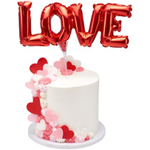 11047 Inflatable Red LOVE Anagram® Cake Pic