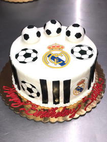 Soccer Themed Cake