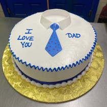 Model# 61403 Father's Day Tie Cake