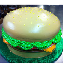 Model# 91005 - Cheese Burger Deluxe Cake