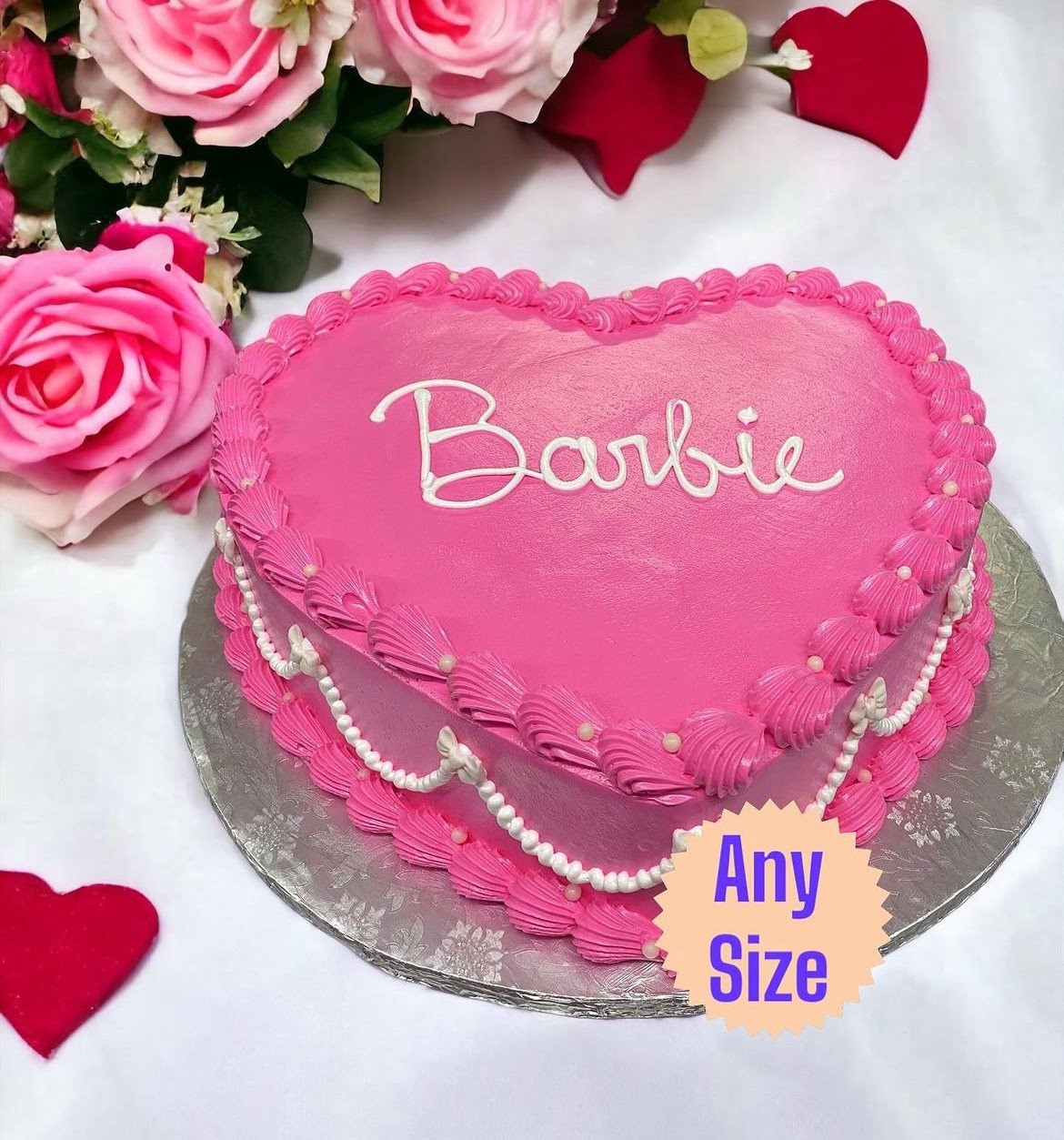 Model# 11045 Barbie Heart - LGV Bakery