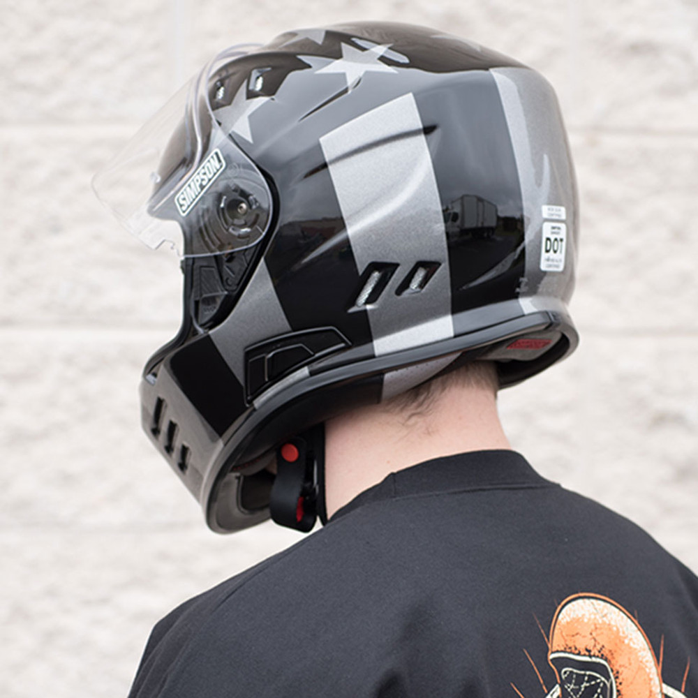 Simpson Ghost Bandit Subdued Motorcycle Helmet - Get Lowered Cycles
