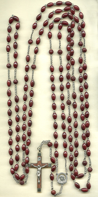 15 decade rosary, custom