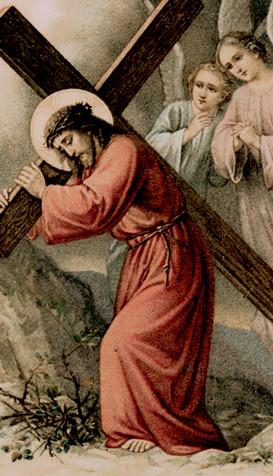 Christ carries His Cross
