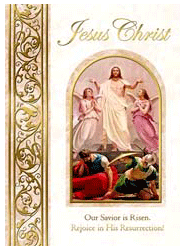 Our Savior is risen Easter greeting card Our Savior is risen Easter greeting card