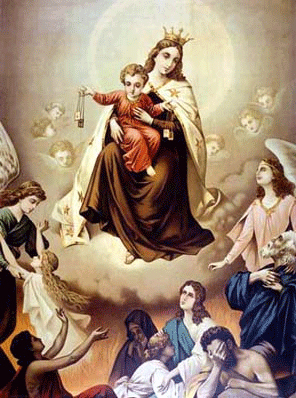 Sisters of Carmel: Purgatory, Holy Souls in Purgatory