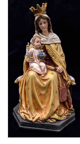 Our Lady of Mount Carmel Resin Statue Our Lady of Mount Carmel, resin statue