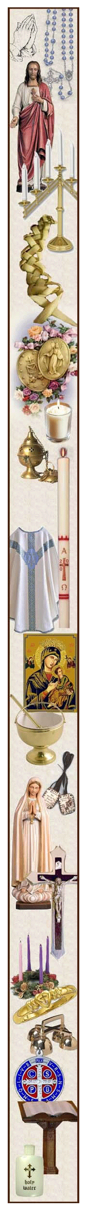 Example of sacramentals