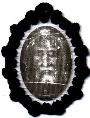 sisters of carmel holy face relic badge