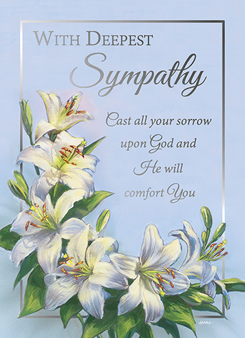 Sisters of Carmel: With Deepest Sympathy Greeting Card