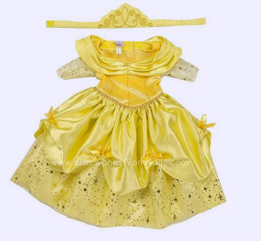 beauty and the beast infant dress