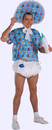 Adult Baby Kit Blue Costume Fantasia Big Bebe