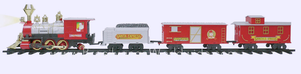 santa's jumbo express train