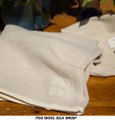 Organic Merino Wool / Silk Wraps Fog