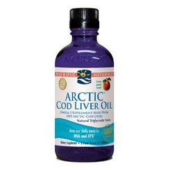 Arctic Cod Liver Oil (peach), 8 fl oz (237 ml)