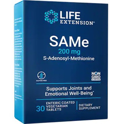 SAMe (S-Adenosyl-Methionine), 200 mg 30 enteric coated tablets