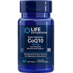 Super Ubiquinol CoQ10, 100 mg, 60 softgels