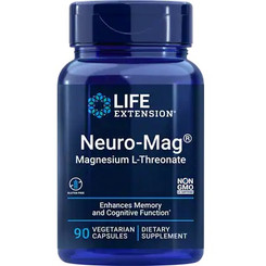Neuro-Mag Magnesium L-Threonate 90 vegetarian capsules