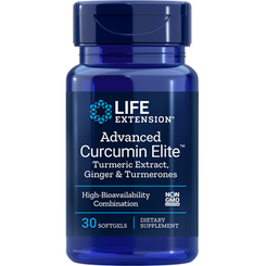 Advanced Curcumin Elite™ Turmeric Extract, Ginger & Turmerones, 30 softgels