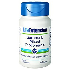 Gamma E Mixed Tocopherols, 60 softgels