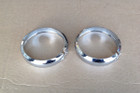Harley Evolution/Twin Cam Spot Lamp Rings  (All Touring Models)