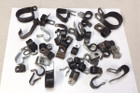 Harley Shovelhead/Evolution Hose/Cable Clamps Lot  (OEM 1970-99)