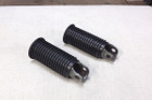 Harley FX/FX Ribbed Foot Rest Pegs Set, 1965-84  (New, Reproduction Covers)