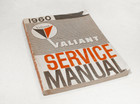 1960 Plymouth Valiant Service Manual (OEM Chrysler Corporation)