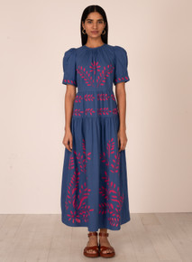 Banjanan Valeria Dress Sapphire 