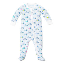 Joy Street Bunny Love Zip Baby Onesie