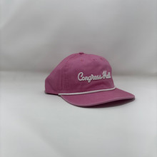 Congress Hall Script Rope Hat (Pink)