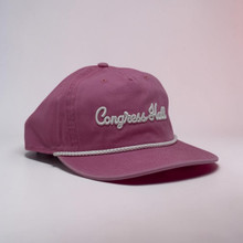 Congress Hall Script Rope Hat (Pink)
