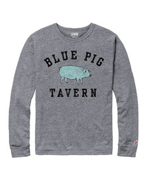 Blue Pig Tavern tri-blend l/s tee