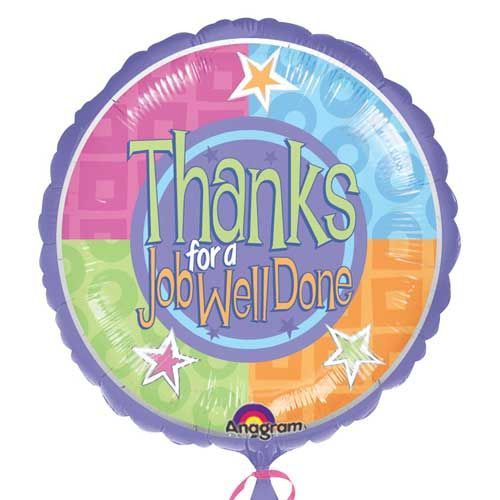 thanks for a job well done portland balloon delivery a job well done