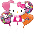 Hello Kitty Rainbow Bouquet Of Balloons 