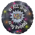 18" All About Me Birthday Holographic 