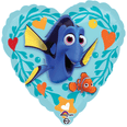 18" Finding Dory Love Heart Shaped