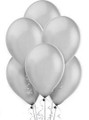25 - Silver 11" Balloons