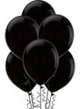 25 Black - 11" Latex Balloons