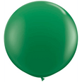 36" Qualatex Round Standard Green Latex Balloon