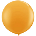 36" Qualatex Round Standard Orange Latex Balloon